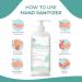 London Labs Aloe Vera Hand Sanitizer Gel - 16.9 Fl Oz (Pack of 2) - Moisturizing and Refreshing - Buy Online on SooperMarket.com