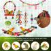 17-Piece Bird Parakeet Toy Set | Swing, Chew, Climb, Hang | Coconut Cage Toys for Cockatiels, Conures, Finches, Budgies | Lovebird Accessories - Buy Online on SooperMarket.com