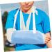 KICHOUSE Children's Arm Sling Wrist Sling Shoulder Immobilizer Shoulder Sling Immobilizer Arm Brace Net 60X30CM Sky-blue - Buy Online on SooperMarket.com