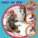 Inkless Baby Hand and Foot Print Kit - Includes 10 Sheets & 3 Towelettes - Perfect for Framing - Buy Online on SooperMarket.com