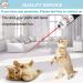 3 PCS Long Range Dot Clicker Toy Pen for Indoor Interactive Teaching - Green Red Violet | Cat Puppy Kitten Lazer Toy | Bright Clicker for Dog Cat Training Exercise - Buy Online on SooperMarket.com