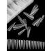 EBANKU 120 PCS Clear Dual Nail Forms Coffin Nail Mold Tips for Acrylic Stiletto Extensions - Nail Art Salon Tools - Buy Online on SooperMarket.com