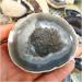 Natural Original Raw Agate Crystal Geode Cutting Hole Feng Shui Decor Stone Specimen Craft Collectibles Stone Collection (Size : 200-250g a Piece) - Buy Online on SooperMarket.com