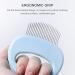 Cat Grooming Comb Moderately Bent Comfortable Grip Durable Cat Shell Comb Environmentally Friendly for Dog for Cat(blue) - Buy Online on SooperMarket.com