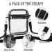 WEDDINGHELPER Clear Crossbody Purse with Inner Pocket - Stadium Approved for Concerts, Festivals, Sports Events - Buy Online on SooperMarket.com