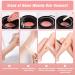 Sensitive Skin Hard Wax Beads (300g/10.5oz) with Spatulas - Painless At-Home Hair Removal for Facial, Eyebrow, Legs, Bikini, Armpit, Chest - Women & Men - Fits Any Wax Warmer (1 Rose) - Buy Online on SooperMarket.com