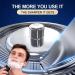 TEMKIN Electric Shaver for Men | 3-in-1 Waterproof Razor USB Rechargeable Rotary Blade & Nose Hair Trimmer | Blue Color - Buy Online on SooperMarket.com
