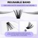 Premium 240 PCs Individual Eyelashes - D Curl Mix 12-16mm DIY Cluster Eyelash Extensions - 60p+80p Kits for At-Home Use - Buy Online on SooperMarket.com