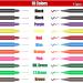 Edible Ink 11Pcs Ultra Fine Tip Food Coloring Pens - Double Sided Gourmet Writers for Cake Decorating - 10 Colors - Buy Online on SooperMarket.com