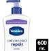 Vaseline Intensive Care Advanced Repair Lightly Scented Body Lotion for extremely dry skin with 48H Moisture + Ultra-Hydrating Lipids 600 ml Unscented 600 ml (Pack of 1) - Buy Online on SooperMarket.com