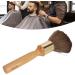 Neck Duster Brush Beech Wood Ergonomic Handle Portable Broken Hair Brush for Barber Large - Buy Online on SooperMarket.com