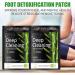 Natural Bamboo Foot Pads - 10 pcs for Better Sleep and Stress Relief | Organic Vinegar & Ginger Powder Combo for Foot & Body Care - Buy Online on SooperMarket.com