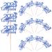 Cabilock 15pcs Graduation Cupcake Topper 2024 Congrats Cupcake Picks Class of 2024 Cupcake Insert Graduation Cupcake Decorations for 2024 Graduation Party Supplies Blue