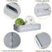 TJ.MOREE Farmhouse Gray Toilet Paper Storage Basket - Bathroom Decor Organizer - Buy Online on SooperMarket.com