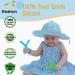 Sensory Chew Toys 2 Pack for Autistic Children - Silicone Oral Motor Tools for Autism ADHD SPD - Biting Fidget & Teething Relief - Blue & Green - Buy Online on SooperMarket.com
