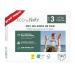 Eco by naty baby eco diapers - environmentally friendly premium bio diapers made of plant -based materials ideal for sensitive baby skin (size 3 - 180 pieces) - monthly box size 3 (180 pieces)