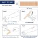 Silicone Scar Tape for Surgical Scars - Extra Long Scar Sheets for C-Section (59 in x 1.5 in) - Buy Online on SooperMarket.com