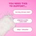 Pink Stork Pregnancy Flakes Bath Salts with Pure Magnesium - 2 lbs - Alleviates Pregnancy Aches & Pains, Morning Sickness Relief - Unscented, Women-Owned - Buy Online on SooperMarket.com