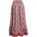 Sanahy Women Boho Floral Print High Low Maxi Dress - Red - Buy Online on SooperMarket.com