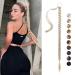 REECHO DIY Braid Ponytail Extension Long Straight Wrap Around Ponytail Hair Extensions Natural Soft Synthetic Hairpieces for Women - Light Blond 140ge 26Inch-140g Light Blonde