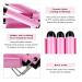 3 Barrel Curling Iron Wand 1.25 Inch | Hair Crimper & Waver with LCD Display | Ceramic Tourmaline | Dual Voltage | Adjustable Temperature - Buy Online on SooperMarket.com