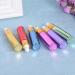 Tianzd 6 Pack 10ml Chrome Pink Glass Pipette Bottles - Essential Oil & Perfume Containers with Gold Screw Cap - Buy Online on SooperMarket.com