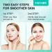 Glycolic Acid 10% and Salicylic Acid Resurfacing Pads with Lactic Acid - 60 Pads | Face Exfoliator for Acne Control and Pimple Breakouts - Buy Online on SooperMarket.com
