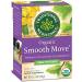 Organic Smooth Move Peppermint Laxative Tea - Caffeine Free, 16 Wrapped Bags - Buy Online on SooperMarket.com