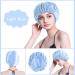 4PCS Silk Bonnet Set for Black Women - Satin Bonnets for Sleeping, Silk Sleep Cap for Curly Hair - Buy Online on SooperMarket.com