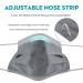 MSAAEX Grey Disposable Face Mask 4-Ply Protection Masks Prevent Dust Breathable Non-Woven Mouth Cover - 50 Pack Gray - Buy Online on SooperMarket.com