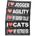 Interchangeable Patches 1 pair ASSISTANCE DOG Size: Large Black - Buy Online on SooperMarket.com
