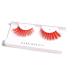 Kara Beauty Red Colored Fabulashes - 3D Faux Mink Synthetic Strip Lashes for International Shipping - Buy Online on SooperMarket.com