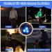 5-Piece Silicone Dog LED Light Keychain | Waterproof Security Pet Lights for Dogs & Cats 3 Flashing Modes - Buy Online on SooperMarket.com