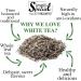 Simpli-Special Pai Mu Tan White Loose Leaf Tea 500g - Premium Quality White Tea - Buy Online on SooperMarket.com