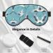 Flying Cranes Soft Sleep Eye Mask | Female Breathable Eye Patch for Travel & Relaxation - Shop Now - Buy Online on SooperMarket.com