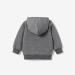 PatPat Toddler Hoodie | Boy Girl Hooded Sweatshirt | Solid Color Textured with Pocket | 3-4 Years | Grey - Buy Online on SooperMarket.com