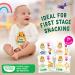 Baby Bellies Organic Round-a-bouts Sweetcorn Snack Pack - 6 Individual Packs, 0.42 oz Each - Buy Online on SooperMarket.com