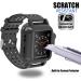 OWKEY Waterproof Apple Watch Case 42mm Series 3 with Multi-Size Bands | Built-in Screen Protector | Full Body Rugged Protection | Anti-Scratch & Shock Proof Case | 42mm Apple Watch - Buy Online on SooperMarket.com