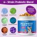 Tioueo Probiotic Digestive Chews 120pcs - Digestive Harmony, Skin Comfort, Allergy Relief, Immune Boost for Dogs - Ultimate Canine Wellbeing - Buy Online on SooperMarket.com