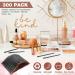 100 Pack Disposable Angled Eyebrow Brushes - Salon Quality Tinting and Makeup Tool - Buy Online on SooperMarket.com