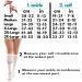 Knee High Compression Stockings 15-20 mmHg - XL Size | Best Medium Level Support for Travel & Everyday Wear - Buy Online on SooperMarket.com
