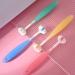 3D Three-Sided Toothbrush for Children - Soft Hair Tongue Scraper Perfect for School & Outdoor Activities - Buy Online on SooperMarket.com