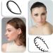 WLLHYF 3 Pieces Sharks Tooth Hair Comb Plastic Non Slip Headband Wavy Teeth Hair Hoop Fashion Effortless Hairband Hair Accessory for Women Girls Men Black - Buy Online on SooperMarket.com
