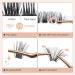 72 Pcs C Curl 8-16mm Lash Clusters DIY Eyelash Extensions - Professional Reusable Makeup for Self-application - Buy Online on SooperMarket.com