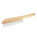 GWS Broom Comb Dog Comb - Sturdy Beech Wood Fur Brush with Hanging Eyelet | Set of 4 - Ideal for Grooming & Care - Buy Online on SooperMarket.com