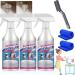 TYGHBN Stubborn Stains Cleaner North Moon Bubble Cleaner Foam Bexe Bubble Cleaner Multi Foam Cleaner All Purpose Bubble Cleaner Foam Spray (3PCS)
