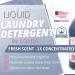Buy GreenFist Liquid Laundry Detergent 80 Loads - Fresh Scent 128 oz (1 Gallon) | International Shipping Available - Buy Online on SooperMarket.com