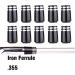 Sword & Shield 10pcs New Custom Black Ferrules .355 for Titleist CB MB AP1 AP2 Irons - Buy Online on SooperMarket.com