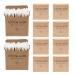 Cotton swabs 10 x 100 pieces of wooden handle cotton swabs large head cotton at both ends 100% biodegradable pure natural product for make-up cleaning polishing 7.5 cm