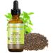 CHIA SEED OIL 100% Pure Natural Virgin Unrefined Cold-Pressed Carrier Oil 0.5 Fl oz 15 ml for Face Skin Body Hair Lip Nails. Rich in Vitamin E by Botanical Beauty